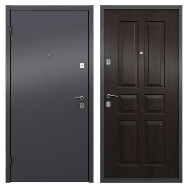 Дверь входная металлическая Альта Фина 950 см левая цвет дуб дверь входная металлическая 860 мм левая альта дуб