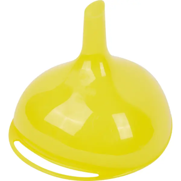 Воронка средняя ø13.5 см пластик желтый воронка для замены охлаждающей жидкости affix