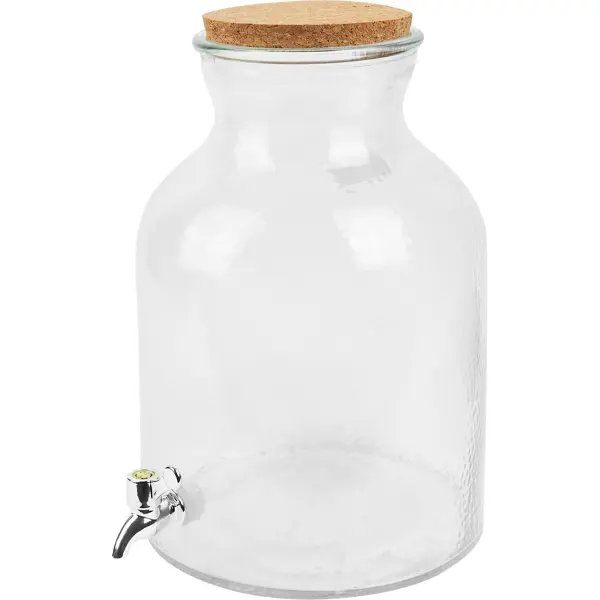 Лимонадник Флакон v11 л ø24 h35.5 см стекло прозрачный greenwich бокалы для прохладительных напитков 6 шт