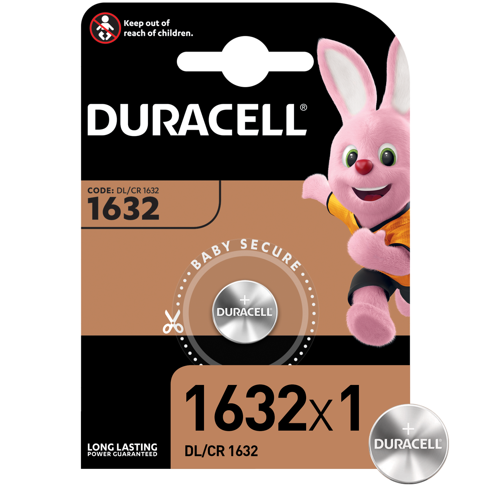 Батарейка литиевая Duracell CR1632 ✳️ купить по цене 278 ₽/шт. в Москве с  доставкой в интернет-магазине Леруа Мерлен