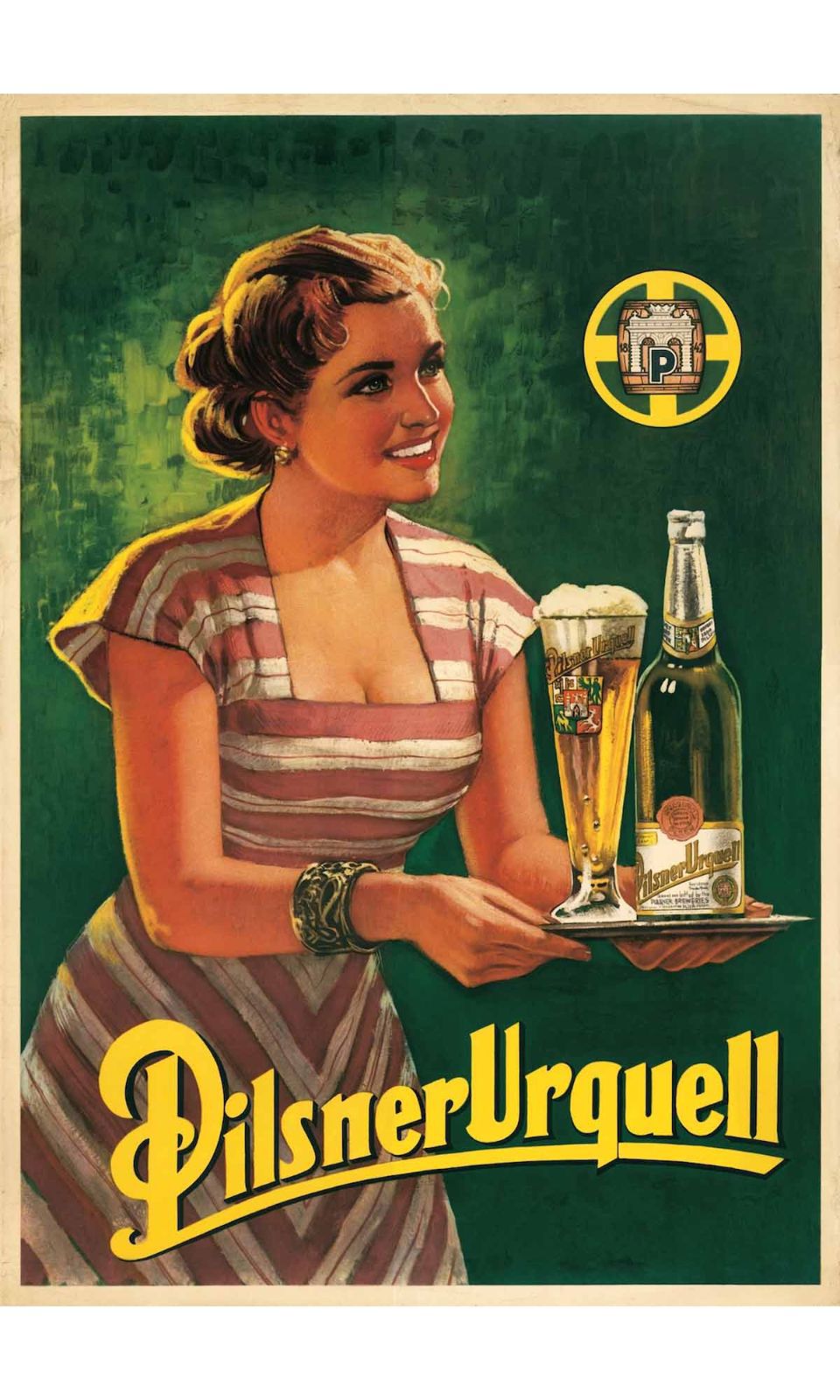 Рекламный плакат Просто Постер Пиво Pilsner Urquell 40x50см в раме  маленький по цене 2490 ₽/шт. купить в Липецке в интернет-магазине Леруа  Мерлен