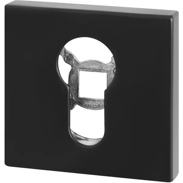 Накладка на цилиндр ETBL49 ø55 мм цвет черный накладка дверная домарт нд 223 антик медь 223 мм