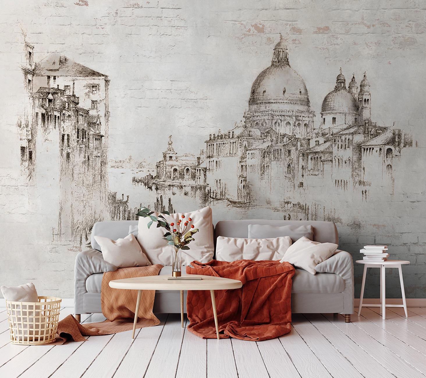 Венеция - Бесшовные обои и фрески для вашего интерьера