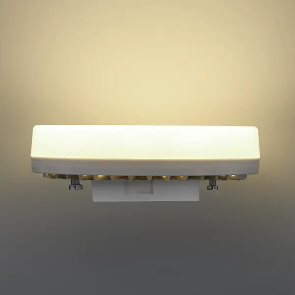 фото Лампа светодиодная volpe gx53 210-240 в 6 вт спот матовая 420 лм, нейтральный белый свет