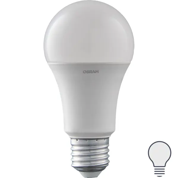 Лампа светодиодная Osram Antibacterial E27 220-240 В 13 Вт груша 1521 лм нейтральный белый свет