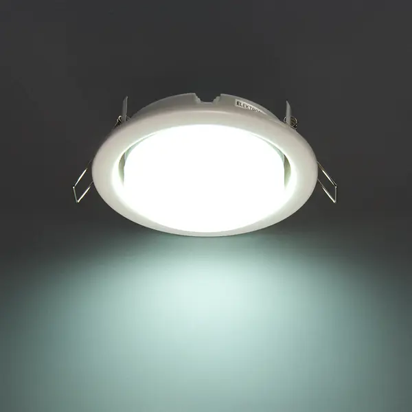 фото Лампа светодиодная gx53 6 вт холодный белый свет, цвет белый elektrostandard