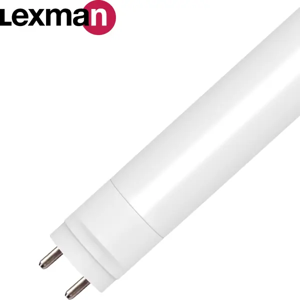 фото Лампа светодиодная lexman t8 g13 в 22 вт холодный белый свет