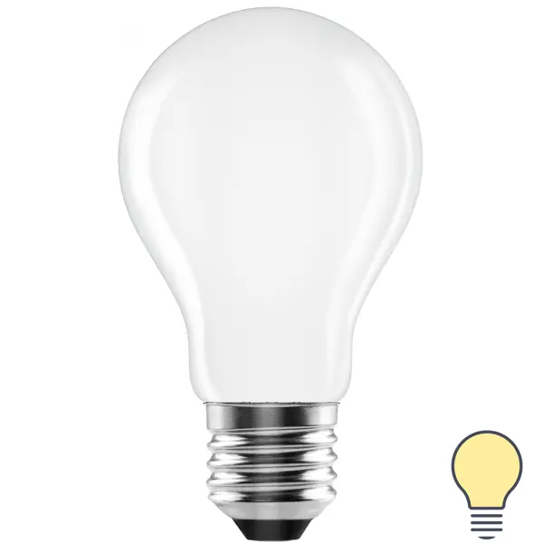 Лампа светодиодная Lexman E27 220-240 В 7.5 Вт груша матовая 1000 лм теплый белый свет лампа светодиодная e27 220 240 в 10 вт груша матовая 1000 лм теплый белый свет