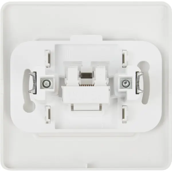 фото Розетка компьютерная встраиваемая schneider electric blanca rj45 cat 5 цвет белый