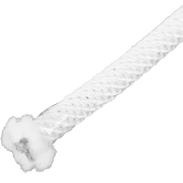 Веревка полипропиленовая 12 мм цвет белый, 10 м/уп. веревка полипропилен с сердечником 12 мм белый на отрез
