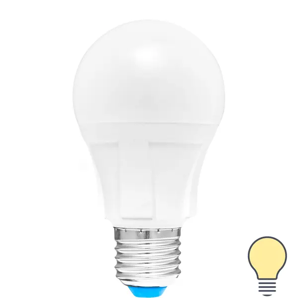 Лампа светодиодная E27 18 Вт груша матовая 1450 лм тёплый белый свет прикосновение тьмы сент клэр с