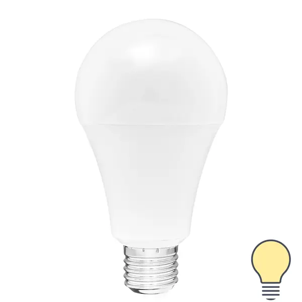 Лампа светодиодная Volpe E27 220-240 В 22 Вт груша матовая 2000 лм теплый белый свет