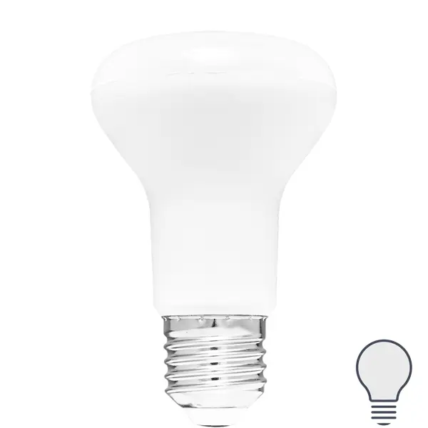 Лампа светодиодная Volpe E27 220-240 В 9 Вт гриб матовая 750 лм нейтральный белый свет