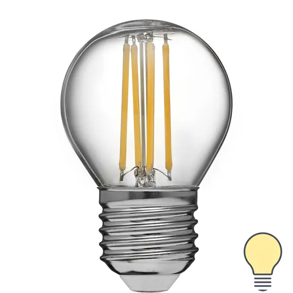 Лампа светодиодная Volpe LEDF E27 220-240 В 7 Вт шар малый прозрачная 750 лм теплый белый свет дифференциальная диагностика средствами визуализации живот и малый таз федерли м п