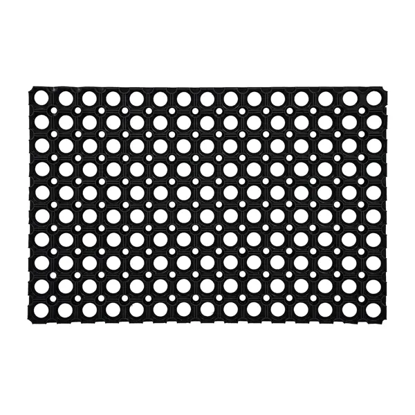 Коврик грязесборный резина Vortex 40x60 см цвет черный коврик ячеистый грязесборный 100×150×1 6 см чёрный