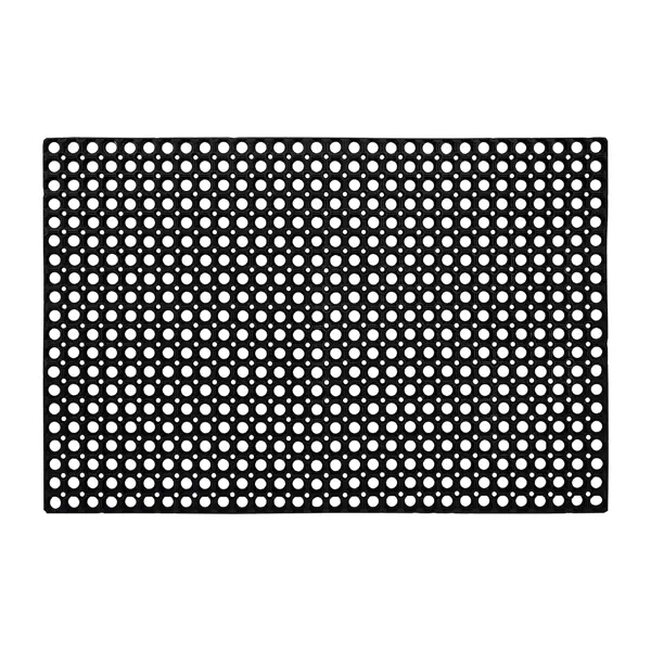 Коврик грязесборный резина Vortex 80x120 см цвет черный коврик ячеистый грязесборный 100×150×1 6 см чёрный