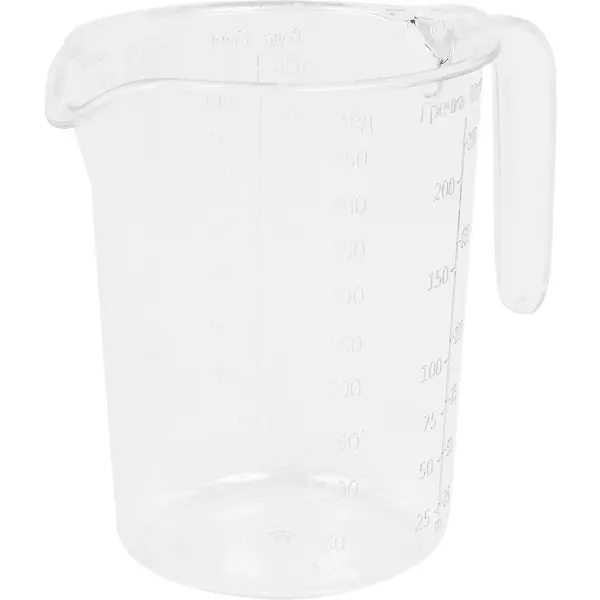 Стакан мерный 350мл пластик 6шт комплект прозрачный пластиковый градуированный мерный стакан для выпечки стакан жидкий измеритель jugcup контейнер