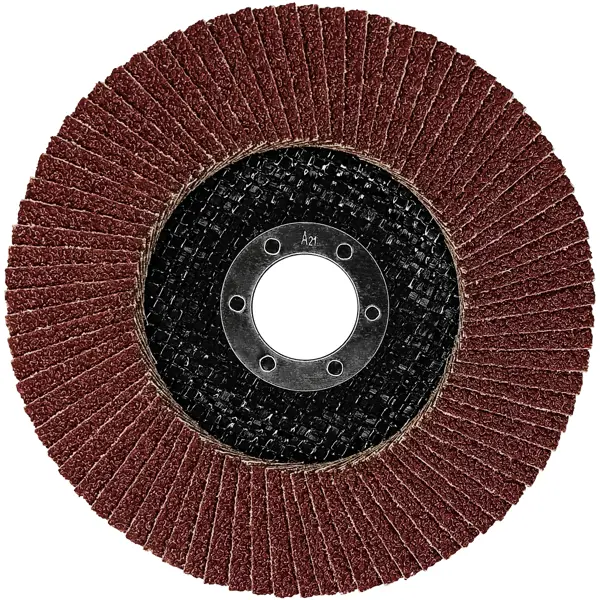 Круг лепестковый для УШМ Vertextools Р80, 125 мм диск шлифовальный лепестковый р80 125 мм