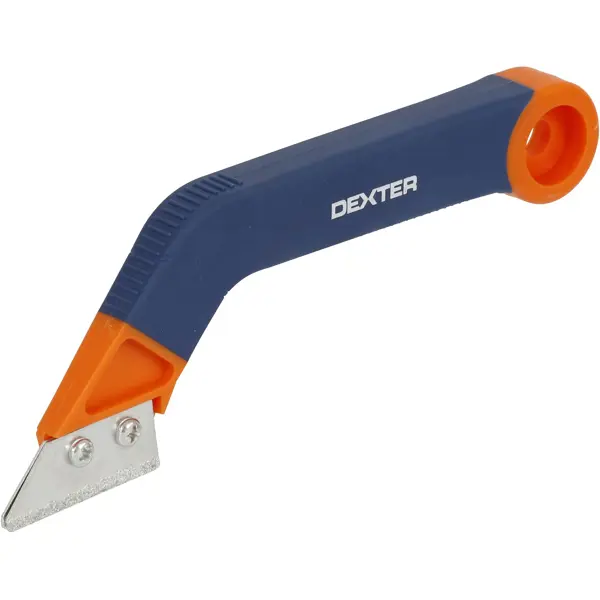 Скребок для очистки межплиточных швов Dexter 8132 нож для очистки межплиточных швов amigo