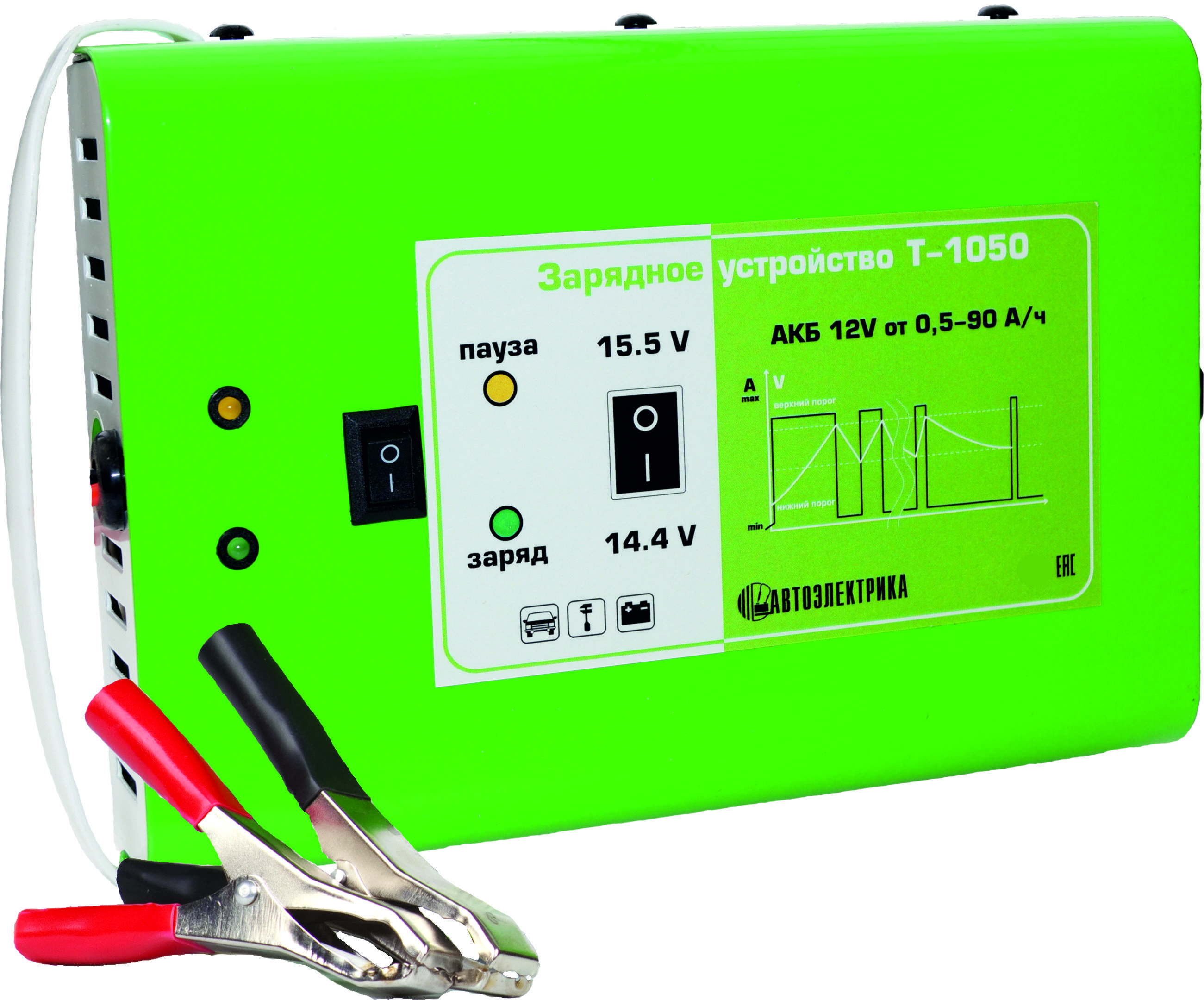 Зарядное устройство Автоэлектрика Т 1050, 9 А ✳️ купить по цене 2970 ₽/шт.  в Уфе с доставкой в интернет-магазине Леруа Мерлен