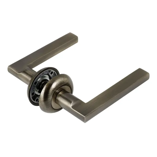 Дверные ручки Edson EDS-203H-R1, цвет бронза задвижка дверная зд 110 гб sl бронзовый металлик цинк