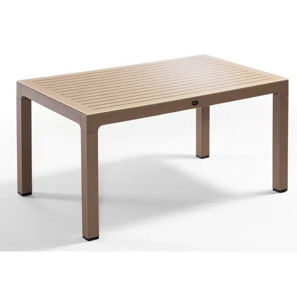 Стол садовый прямоугольный Novussi 150x90x75 см композитный кофе/капучино консольный стол из тикового дерева 120 × 30 × 80 см