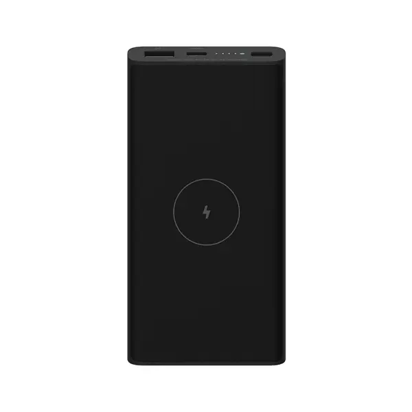 Внешний аккумулятор Xiaomi Mi Wireless Power Bank 10000 мАч цвет черный внешний аккумулятор xiaomi mi wireless power bank 30w 10000mah wpb25zm