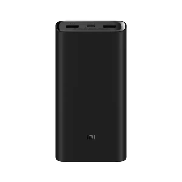Внешний аккумулятор Xiaomi Mi Power Bank 3 20000 мАч цвет черный внешний аккумулятор honor