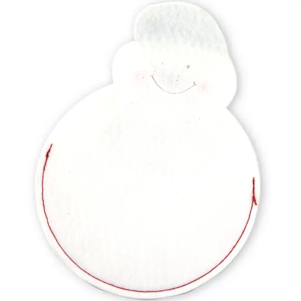 фото Конверт для столовых приборов let it snow снеговик красный remiling household