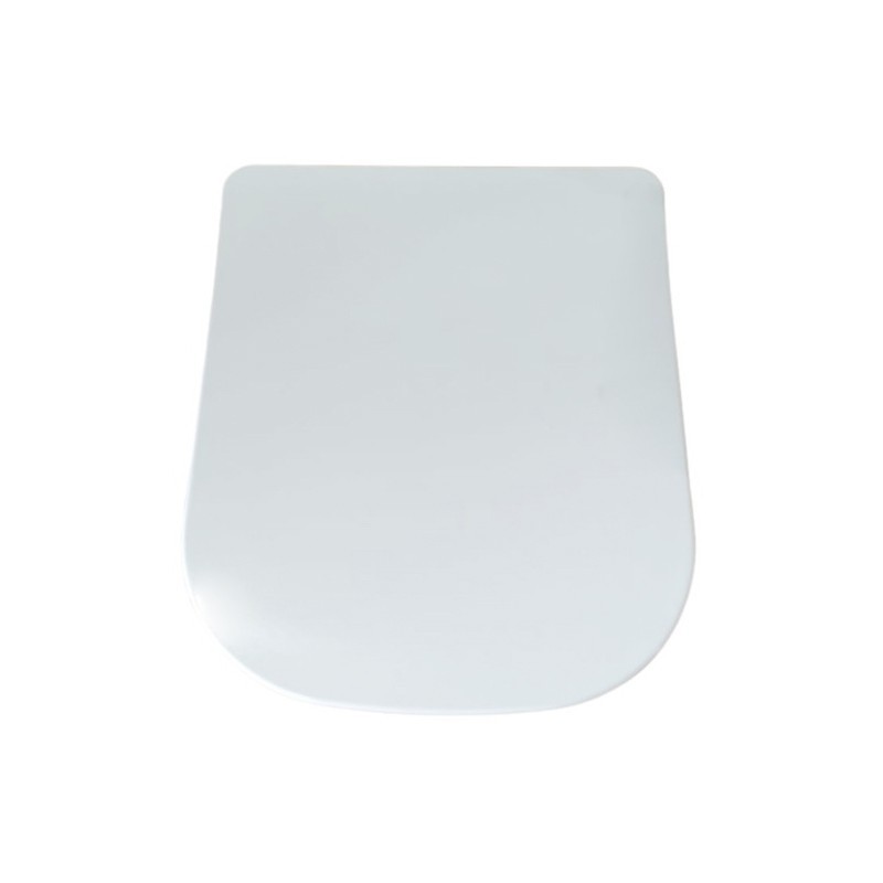 Крышка-сиденье для унитаза Cerutti Spa Chika CT8891 Белая с микролифтом .