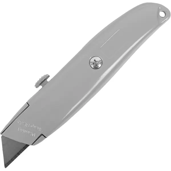Нож строительный QM-MC2005 металлический корпус трапецивидное лезвие 9 мм нож строительный 150 мм металл выдвижное трапециевидное лезвие 19 х 60 мм bartex uk 161