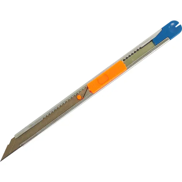 Нож универсальный Dexter в металлическом корпусе 9 мм нож olfa ol ol с выдвижным лезвием для ковровых покрытий 18 мм