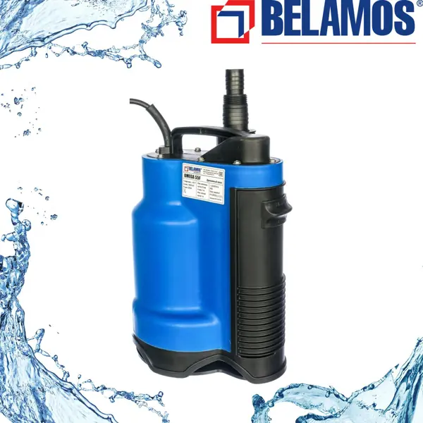  погружной дренажный Belamos Omega чистая и загрязненная вода .