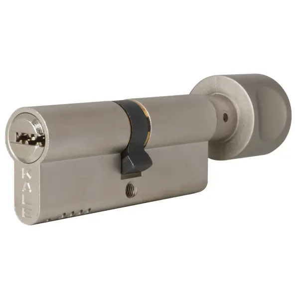 цилиндр для замка с ключом 35x35 мм Цилиндр ключ/вертушка 35х35 никель,164 OBS SCE/70