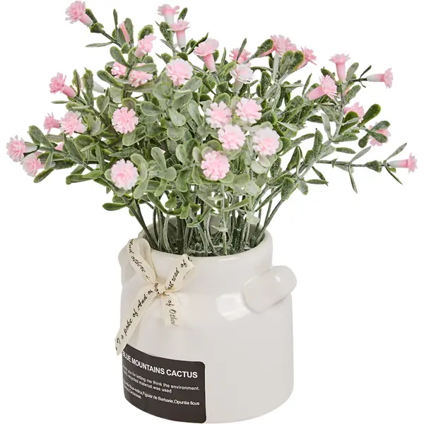 Искусственное растение в горшке прованс розовый искусственное растение в горшке камелия h30 см розовый
