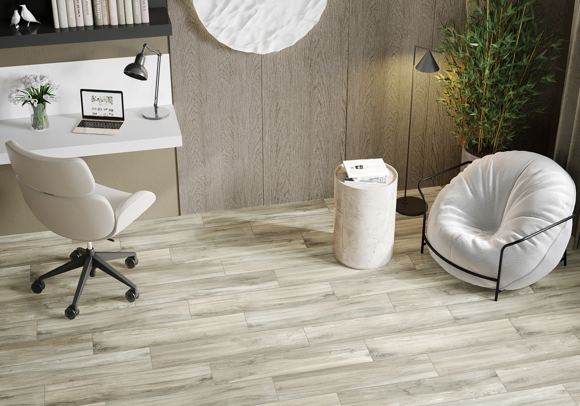 Плитка wood alma ceramica в интерьере