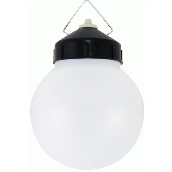 фото Светильник шар уличный tdm electric 60 вт ip44 цвет белый без опоры