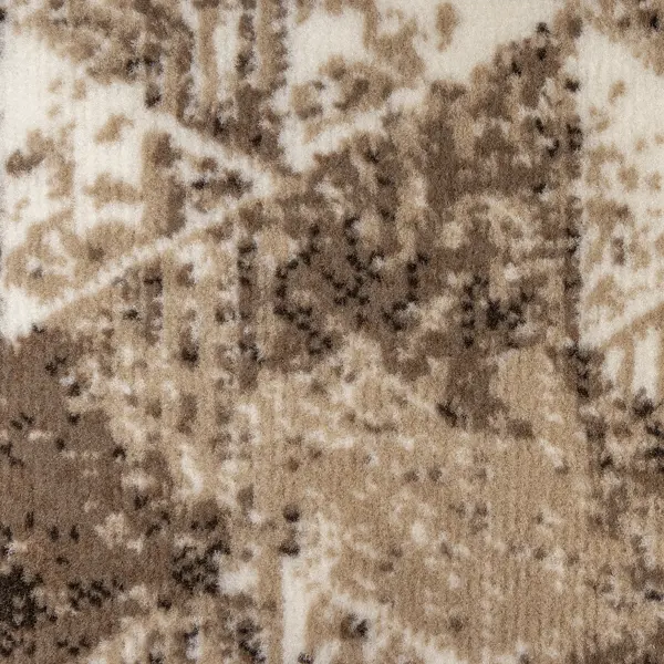 фото Дорожка ковровая «лайла де люкс» 1 м цвет бежевый без бренда