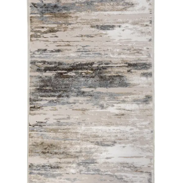 фото Дорожка ковровая "каскад" 1 м цвет серый роялтафт