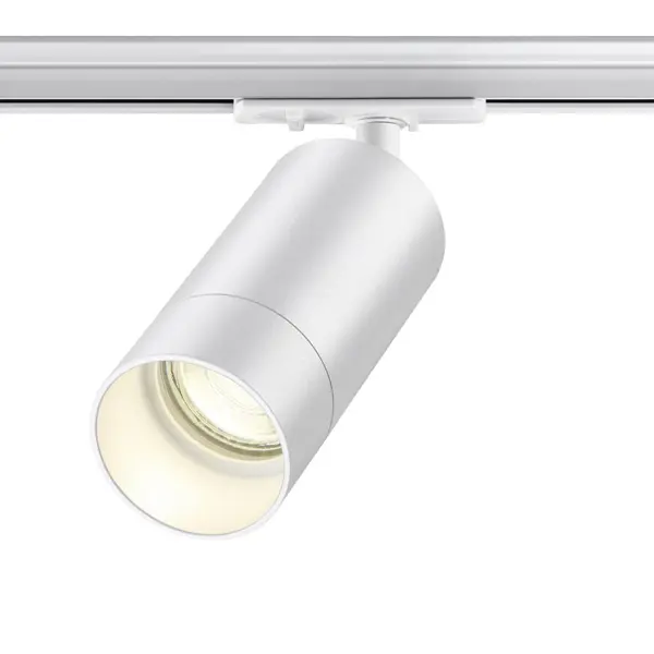 фото Трековый светильник slim led gu10 max 9 вт, цвет белый без бренда