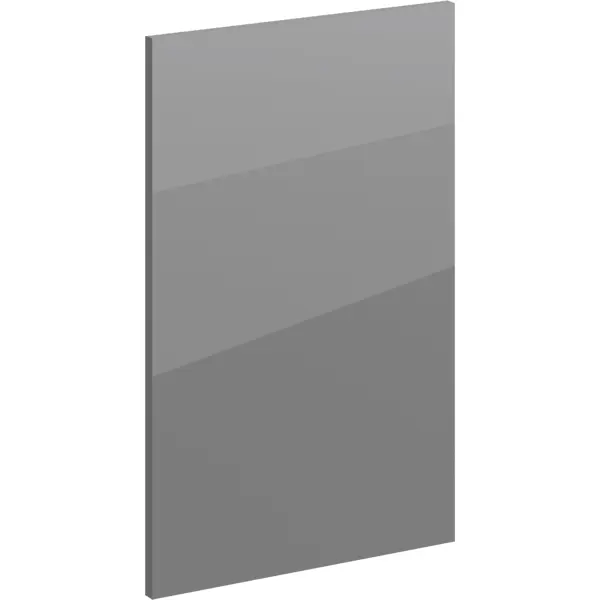 фото Дверь для шкафа лион аша грей 59.6x38x1.6 цвет серый без бренда