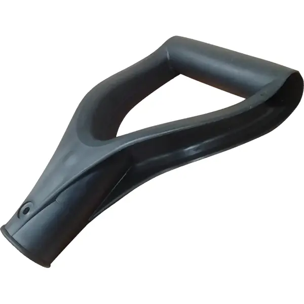 фото Ручка для лопаты v образная черная ø32 мм без бренда