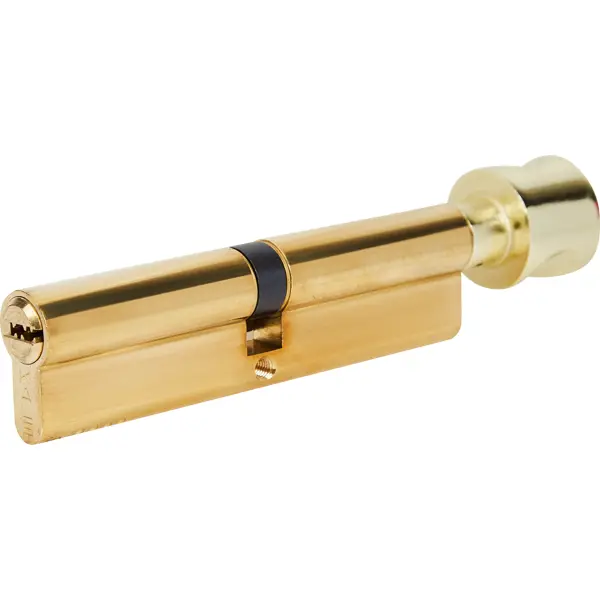 Цилиндр Kale Kilit 164 OBS 60x60 мм ключ/вертушка цвет золото
