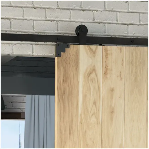 фото Уголок для двери лофт 2,5х7,55 см, сталь, цвет чёрный valcomp