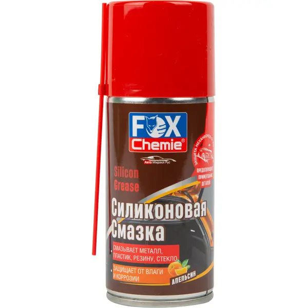 Смазка силиконовая Fox Chemie 210 мл медная смазка fox chemie