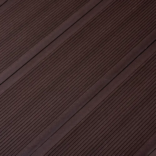 фото Террасная доска термо дпк multideck цвет венге 3000x140x22 мм. вельвет 0.42 м² мультидек