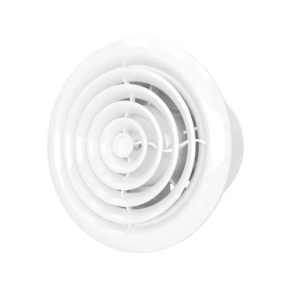 Вентилятор накладной вытяжной Auramax RF D100 мм 35 дБ 107 м3/ч цвет белый центробежный бытовой вентилятор soler