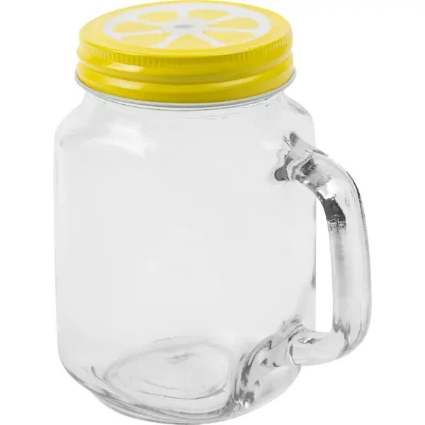 фото Кружка коктейль лимон 0.49л стекло без бренда