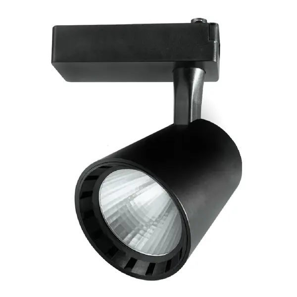 фото Трековый светильник jazzway ptr 0330 светодиодный 30 вт 4000 к однофазный цвет черный