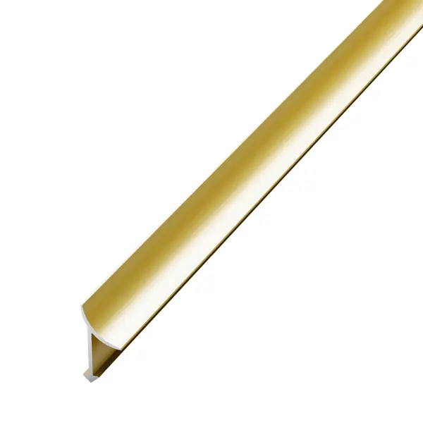 профиль окантовочный 1 5 4 мм 44 491 00 Уголок окантовочный Alprofi 270 см цвет золото